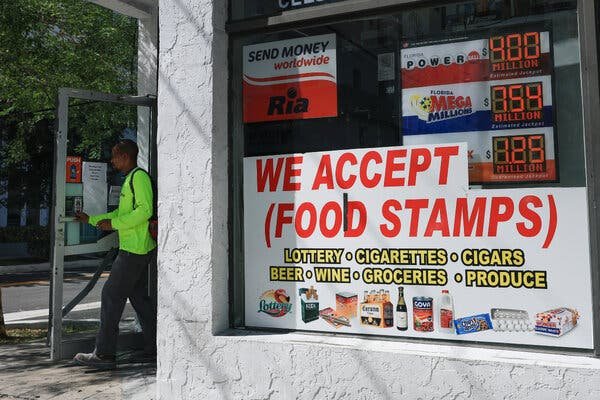 Uncertainty Persists for Americans Waiting for Monthly Food Stamps