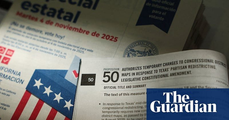 Prop 50: Californians vote on redistricting to counter redrawn Texas maps