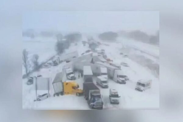 Snow Squalls Trigger Massive 100-Vehicle Pileup On I-196 In Western Michigan